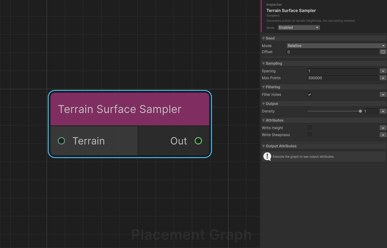 Terrain Surface Sampler